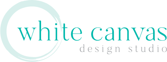 White Canvas Design Logo